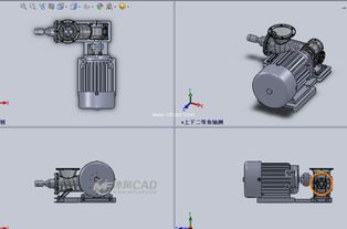 齿轮泥浆泵的全套零件图设计模型